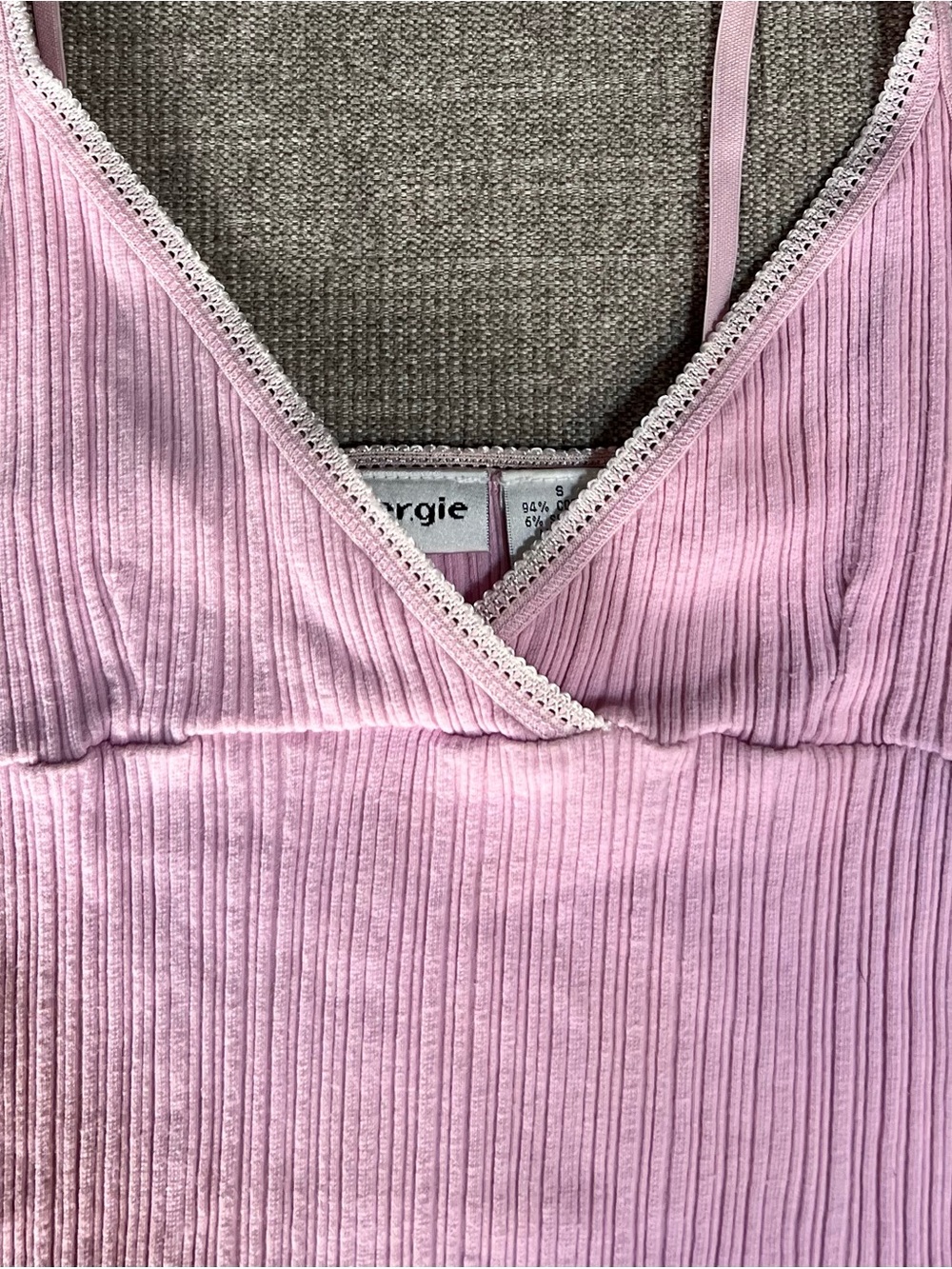 Energie Ribbed Cami - Picture 2 of 4